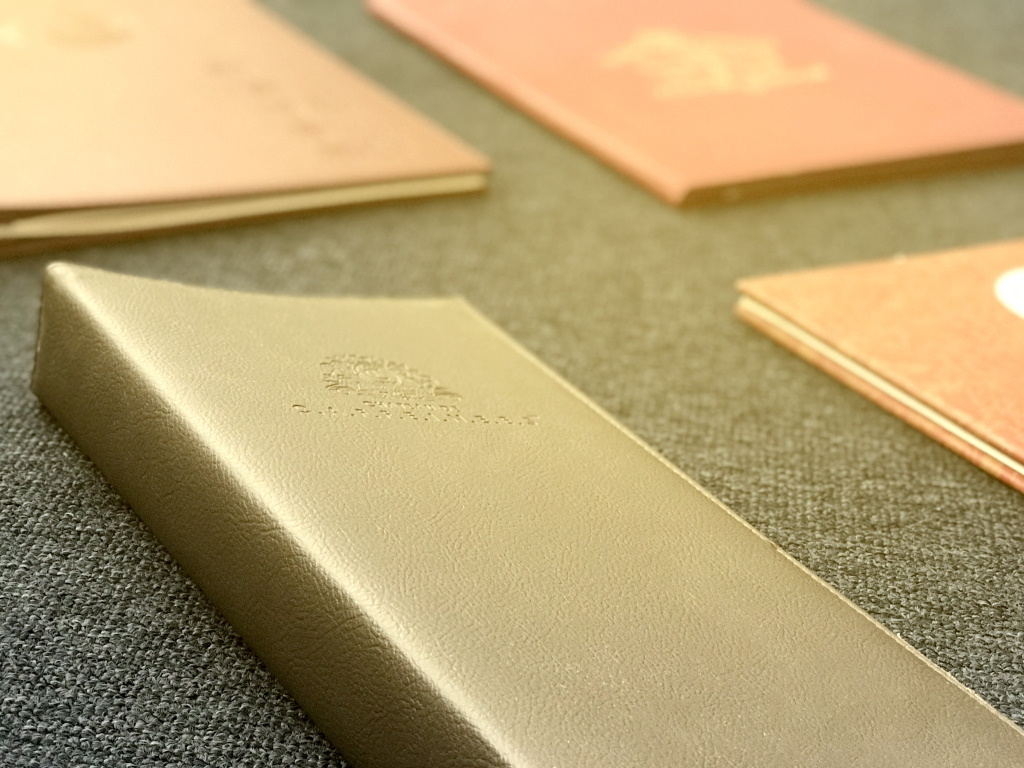 Hard Cover Menu